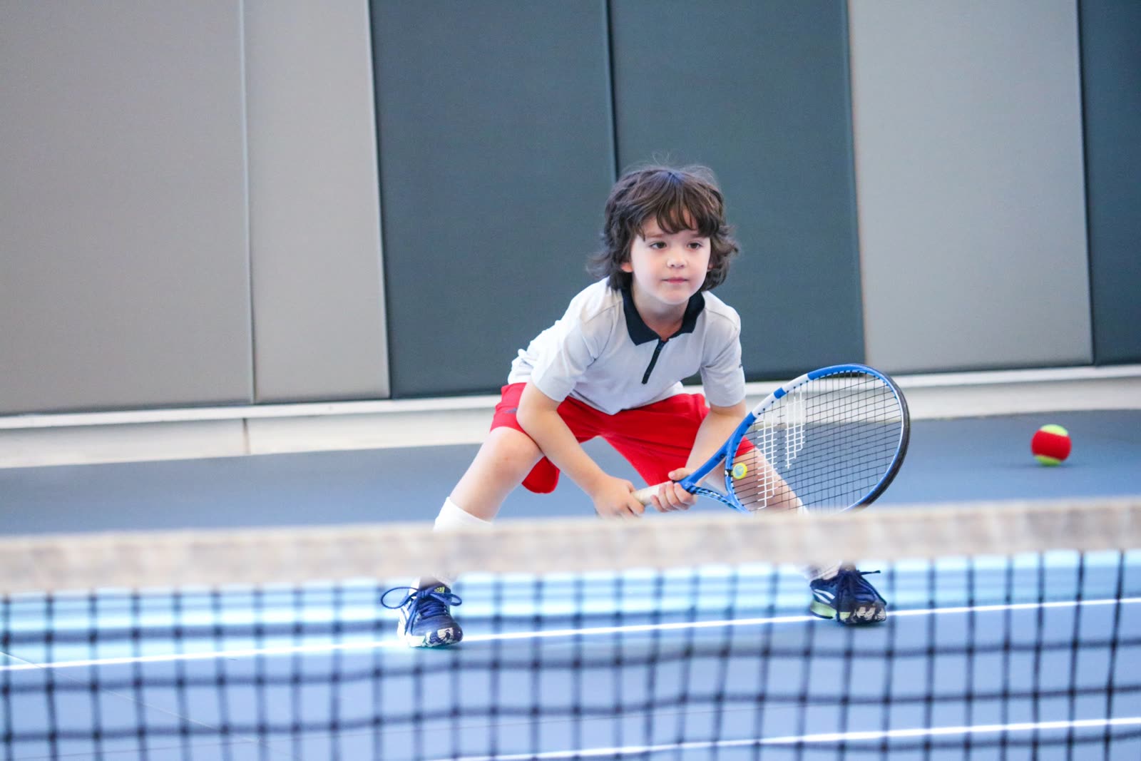 Coaching session at Kaylin's Tennis Academy